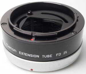 Canon Extension Tube FD 25 Extension tube Canon Extension Tube FD 25 Extension tube