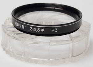 Hoya 35.5mm close up +3 Close-up lens