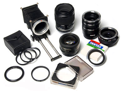 a selection of macro gadgets