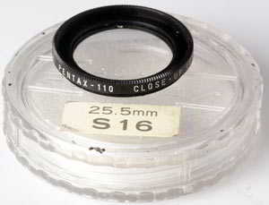 Pentax 25.5mm S16 Close-up lens Pentax 25.5mm S16 Close-up lens