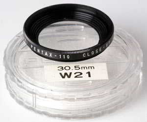 Pentax 30.5mm W21 close-up Close-up lens Pentax 30.5mm W21 close-up Close-up lens