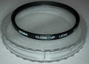 Sigma 72mm Close Up lens Filter