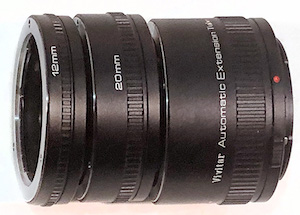 Vivitar Extension Tube Set Olympus OM Extension tube