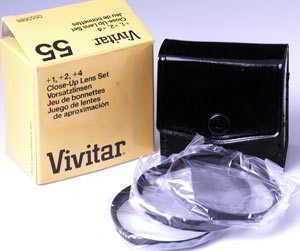 Vivitar 55mm Close-up Lens Set Close-up lens Vivitar 55mm Close-up Lens Set Close-up lens