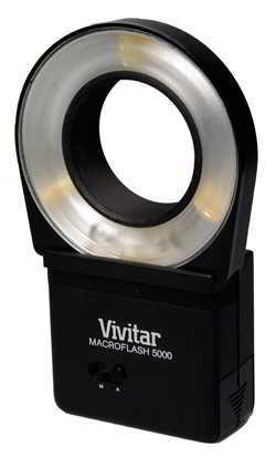 Vivitar Macro Flash 5000 ringflash Flashgun